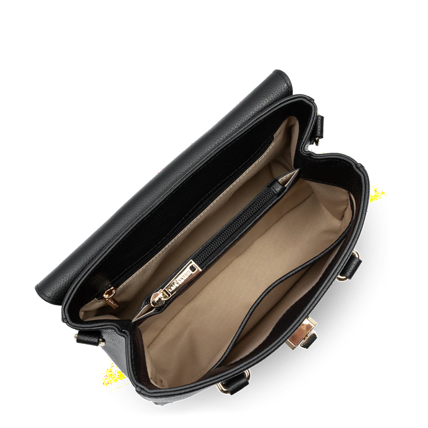 PETIT SAC A MAIN LANCASTER MILANO COSMOS NOIR 547-77 NOIR www.solene-maroquinerie.fr 4