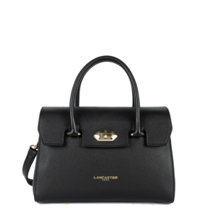 PETIT SAC A MAIN LANCASTER MILANO COSMOS NOIR 547-77 NOIR www.solene-maroquinerie.fr