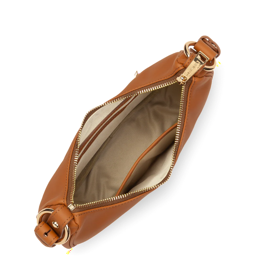 PETIT SAC BESACE LANCASTER DONNA ARIA CAMEL 480-075 CAMEL www.solene-maroquinerie.fr 4