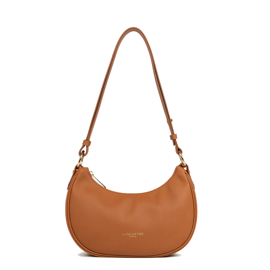 PETIT SAC BESACE LANCASTER DONNA ARIA CAMEL 480-075 CAMEL www.solene-maroquinerie.fr