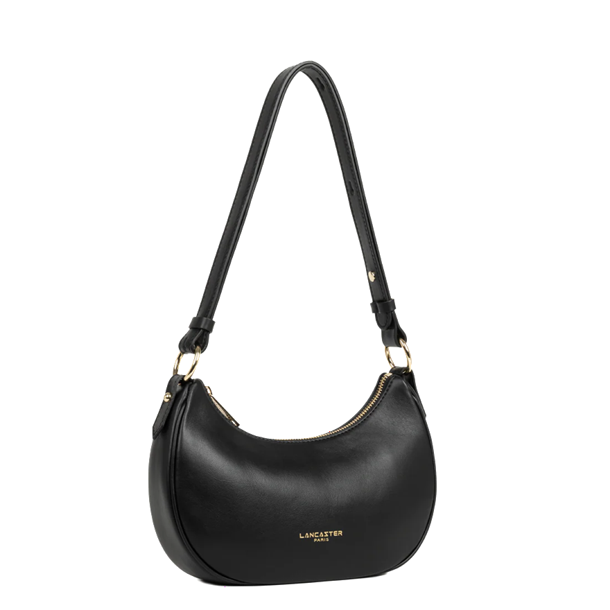 PETIT SAC BESACE LANCASTER DONNA ARIA NOIR 480-075 NOIR www.solene-maroquinerie.fr 2