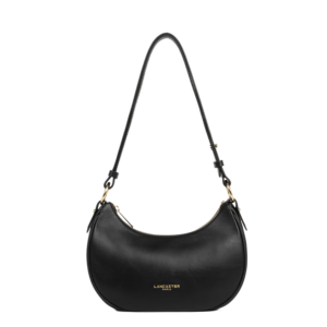 PETIT SAC BESACE LANCASTER DONNA ARIA NOIR 480-075 NOIR www.solene-maroquinerie.fr