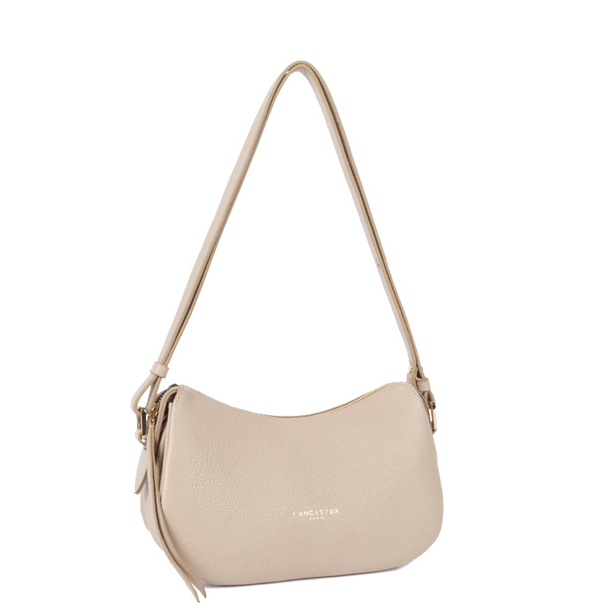 PETIT SAC BESACE LANCASTER DUNE BEIGE FONCÉ 529-94 BEIGEFONCE www.solene-maroquinerie.fr 2