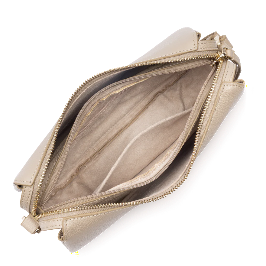 PETIT SAC BESACE LANCASTER DUNE BEIGE FONCÉ 529-94 BEIGEFONCE www.solene-maroquinerie.fr 4