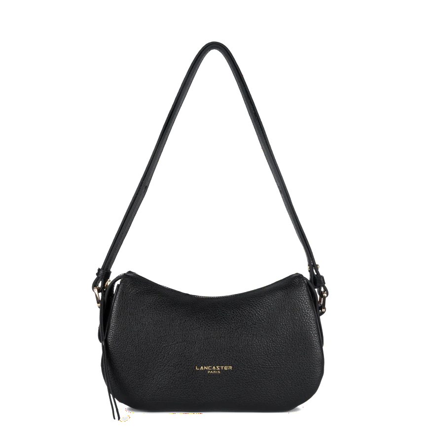 PETIT SAC BESACE LANCASTER DUNE NOIR 529-94 NOIR www.solene-maroquinerie.fr