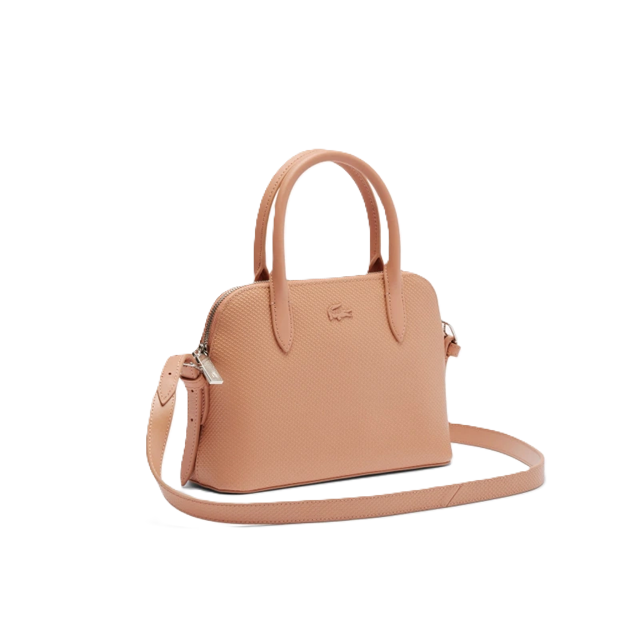 PETIT SAC BUGATTI EN CUIR PIQUÉ LACOSTE CHANTACO CORK NF3723KL N76 www.solene-maroquinerie.fr 2