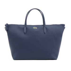 PETIT SAC CABAS A BANDOULIERE LACOSTE L.12.12 CONCEPT PENOMBRE NF5324PK 141 www.solene-maroquinerie.fr
