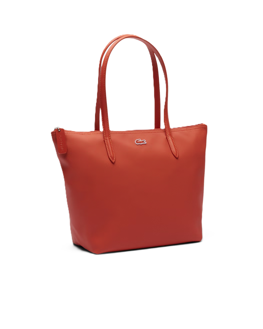 PETIT SAC CABAS LACOSTE L.12.12 CONCEPT THÉ ROOIBOS NF2037PK M85 www.solene-maroquinerie.fr 2