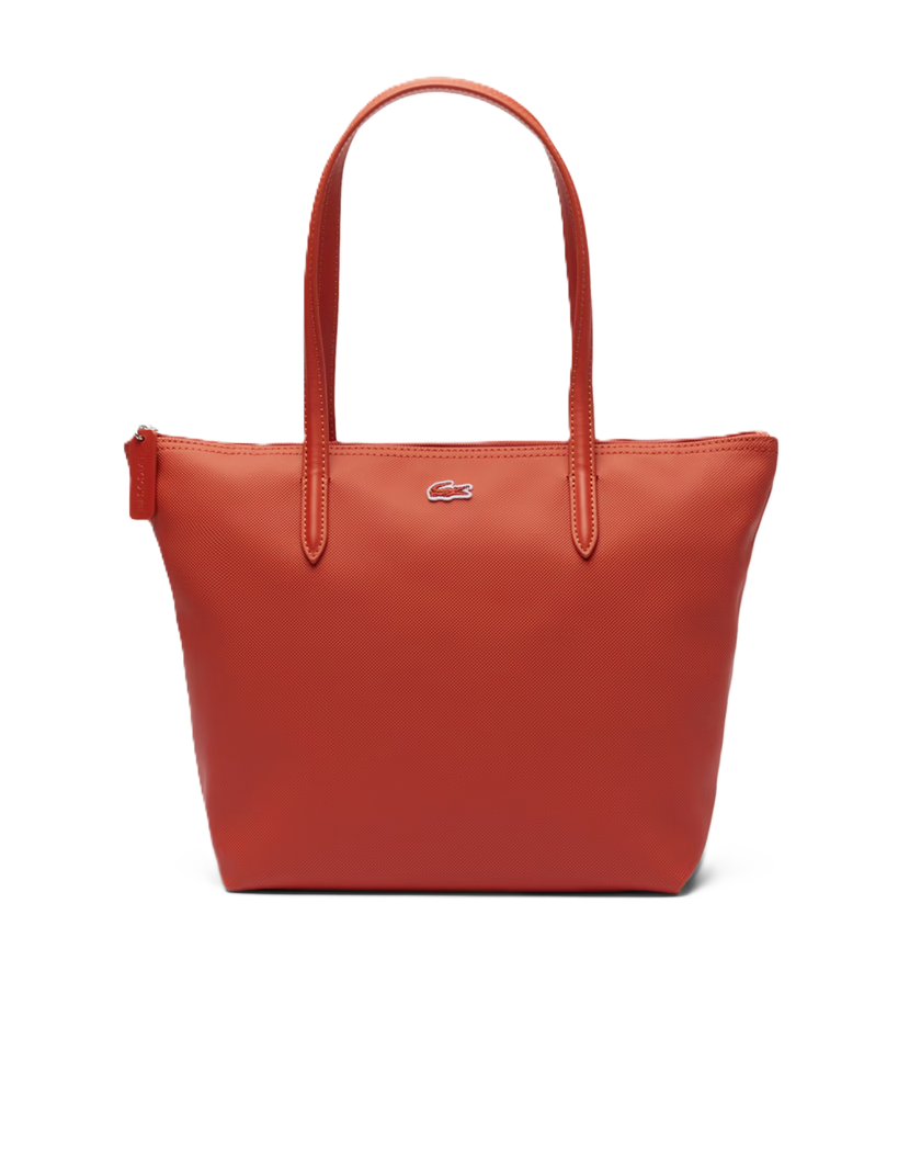 PETIT SAC CABAS LACOSTE L.12.12 CONCEPT THÉ ROOIBOS NF2037PK M85 www.solene-maroquinerie.fr
