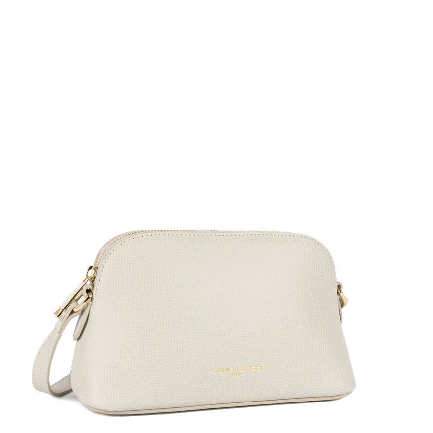 PETIT SAC DEMI LUNE LANCASTER SIERRA JIA IVOIRE 538-005 IVOIRE www.solene-maroquinerie.fr 2