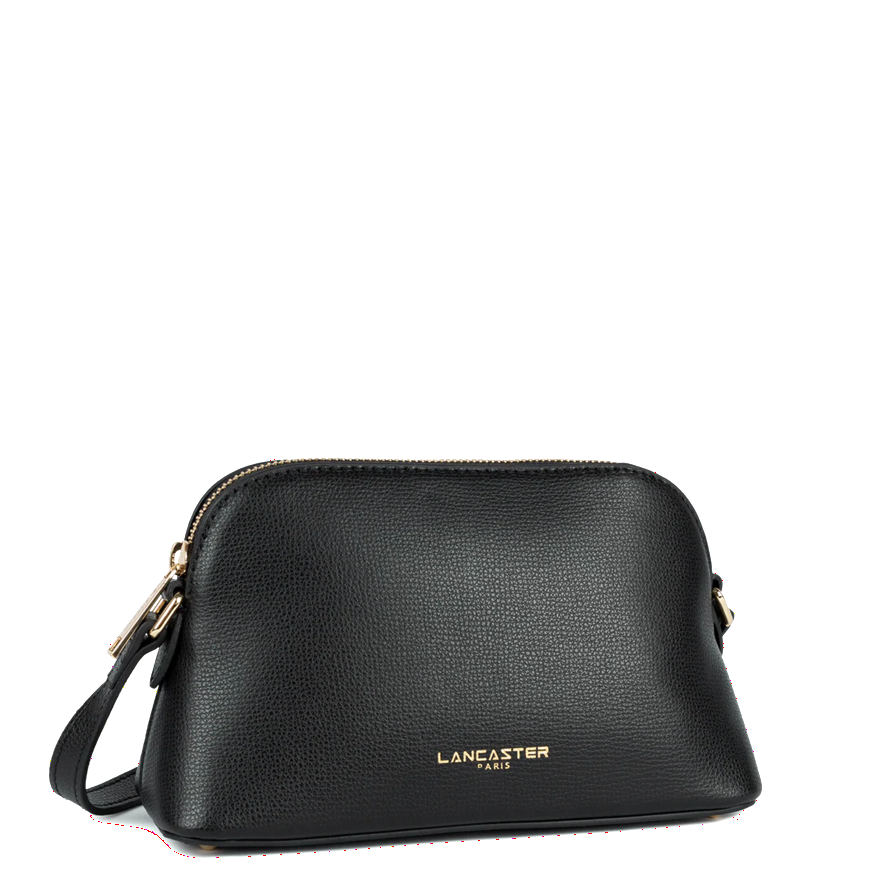 PETIT SAC DEMI LUNE LANCASTER SIERRA JIA NOIR 538-005 NOIR www.solene-maroquinerie.fr 2