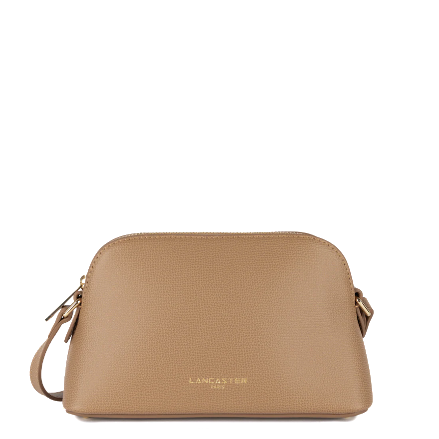 PETIT SAC DEMI LUNE LANCASTER SIERRA JIA SABLE 538-005 SABLE www.solene-maroquinerie.fr