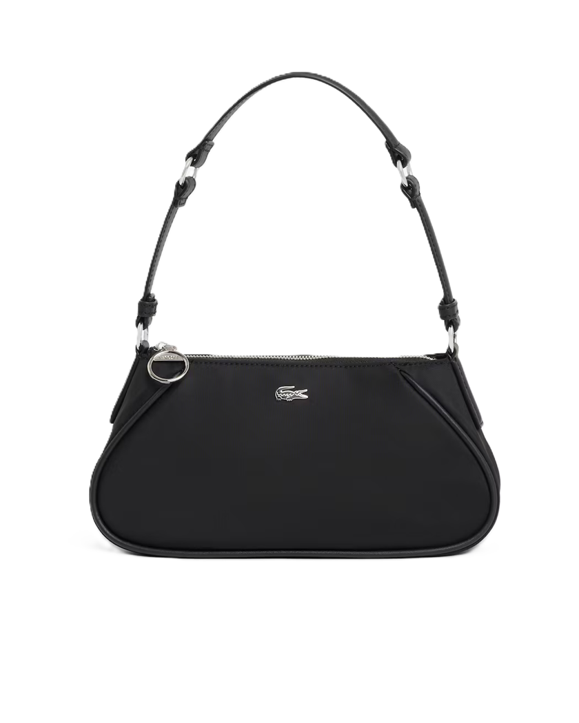 PETIT SAC HOBO LACOSTE DAY IN L NOIR NF5234DJ 000 www.solene-maroquinerie.fr