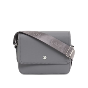 PETIT SAC MESSENGER EN PETIT PIQUÉ LACOSTE LANGON CASTLEROCK NH5274HW R58 www.solene-maroquinerie.fr