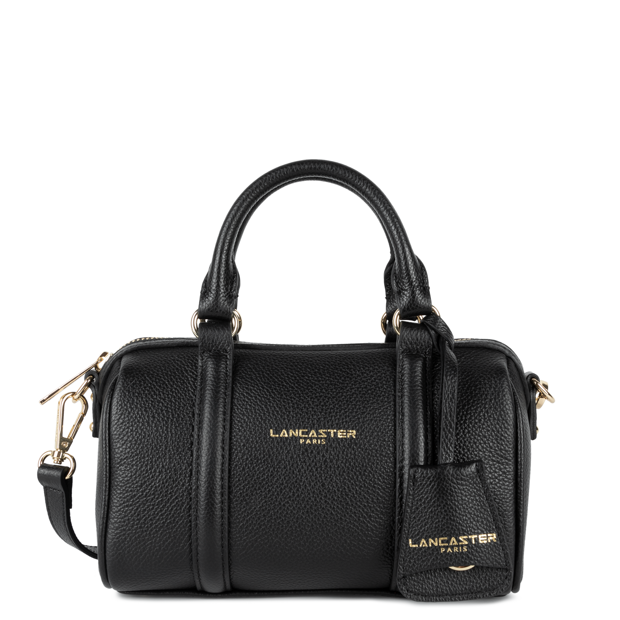 PETIT SAC POLOCHON LANCASTER MILANO ANA NOIR 547-101 NOIR www.solene-maroquinerie.fr