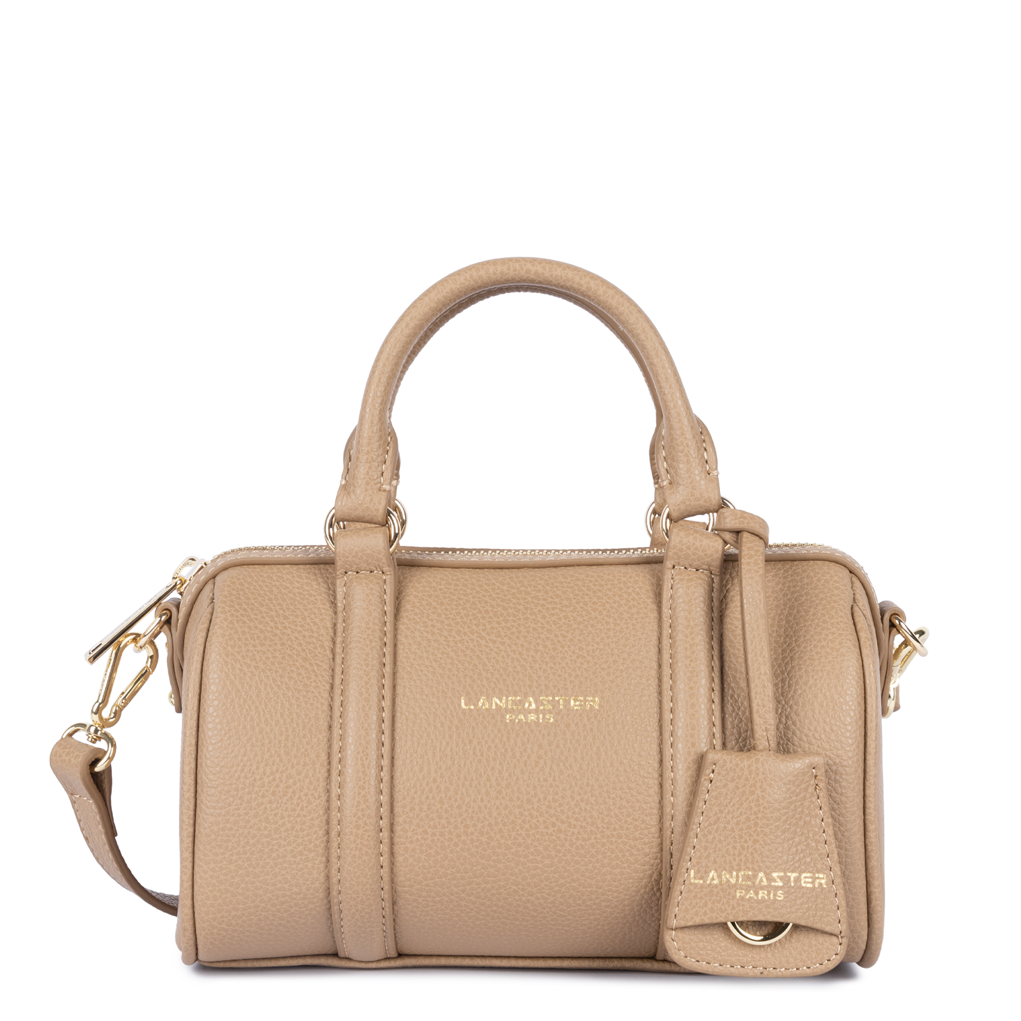 PETIT SAC POLOCHON LANCASTER MILANO ANA SABLE 547-101 SABLE www.solene-maroquinerie.fr