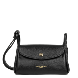 PETIT SAC TROTTEUR LANCASTER ACCORDEON DOUBLE NOIR 470-87 NOIR_IN_NU www.solene-maroquinerie.fr