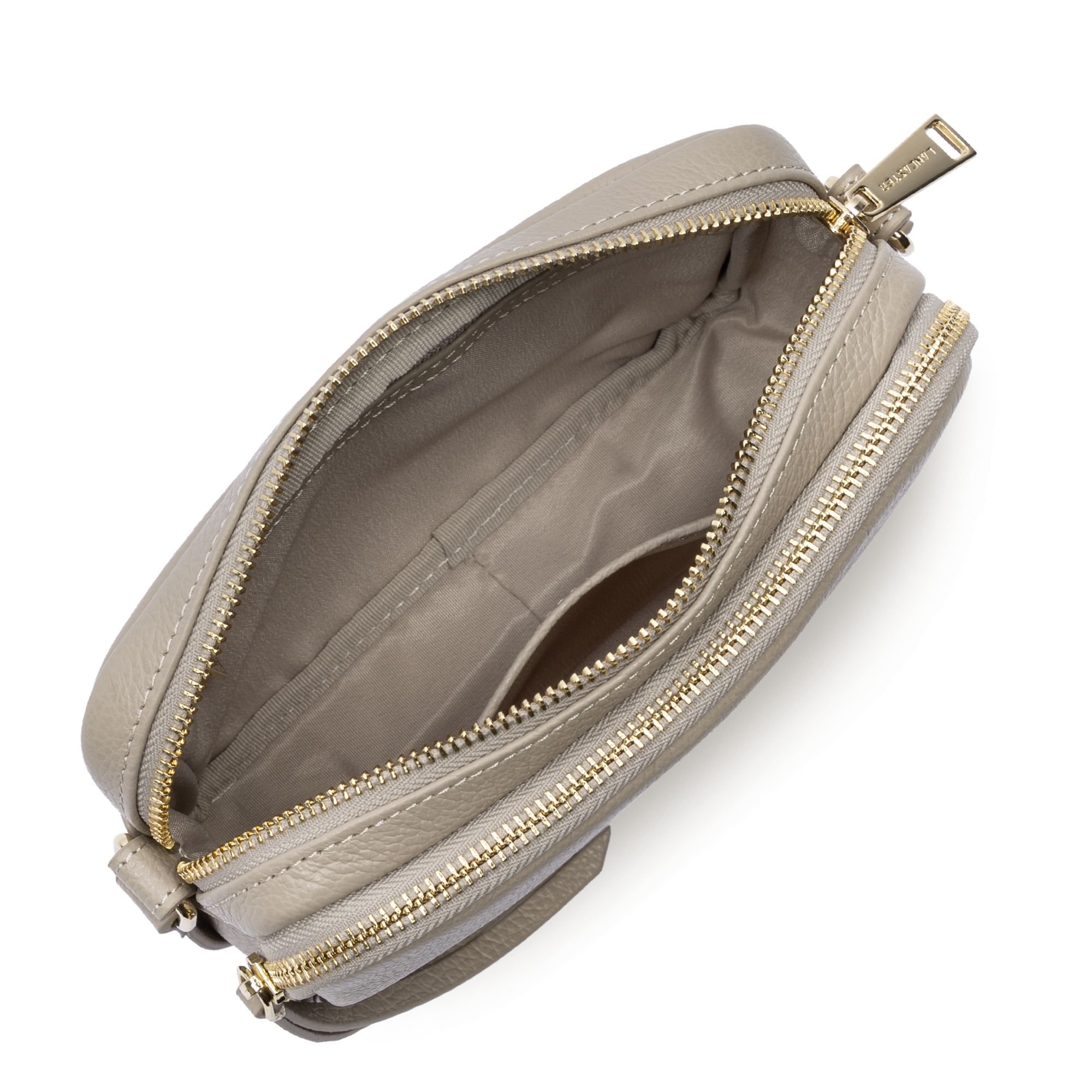 PETIT SAC TROTTEUR LANCASTER DUNE GALET 529-20 GALET www.solene-maroquinerie.fr 4