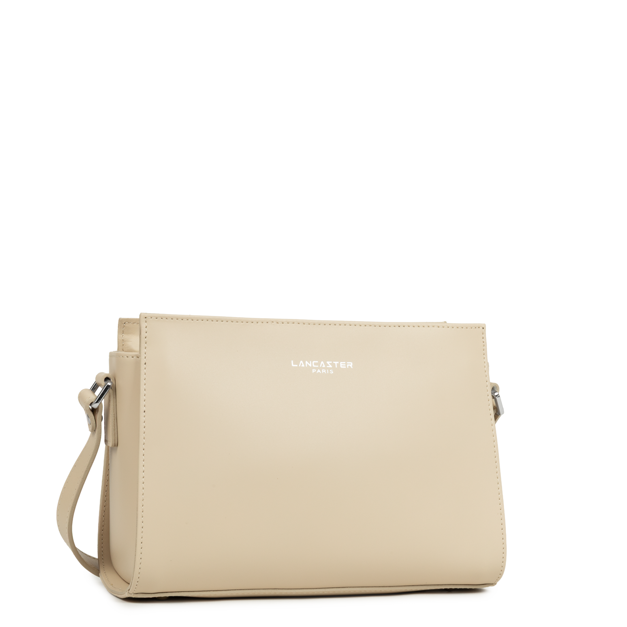 PETIT SAC TROTTEUR LANCASTER SMOOTH BEIGE 437-02 BEIGE www.solene-maroquinerie.fr 2