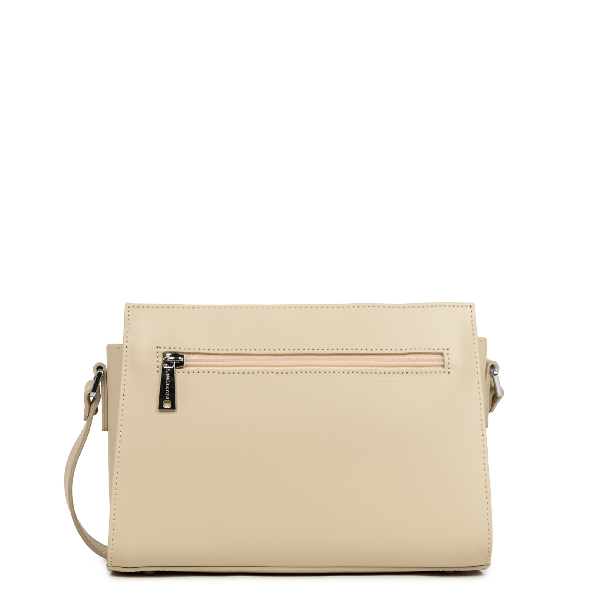 PETIT SAC TROTTEUR LANCASTER SMOOTH BEIGE 437-02 BEIGE www.solene-maroquinerie.fr 4
