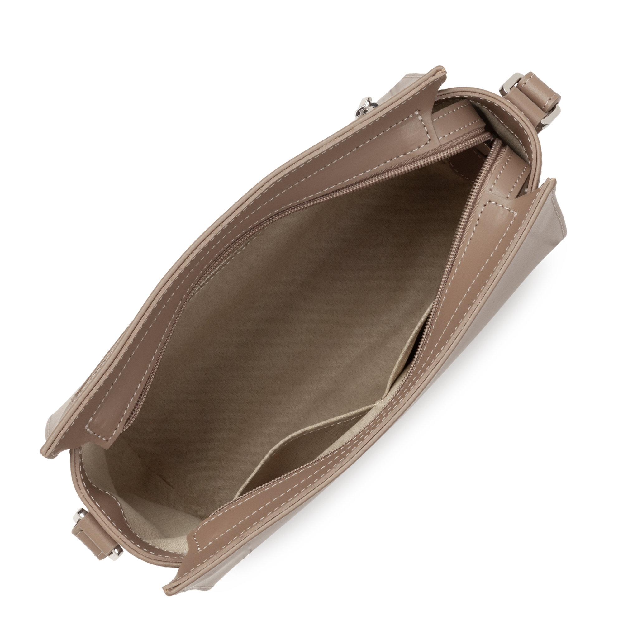 PETIT SAC TROTTEUR LANCASTER SMOOTH PRALINE 437-02 PRALINE www.solene-maroquinerie.fr 4