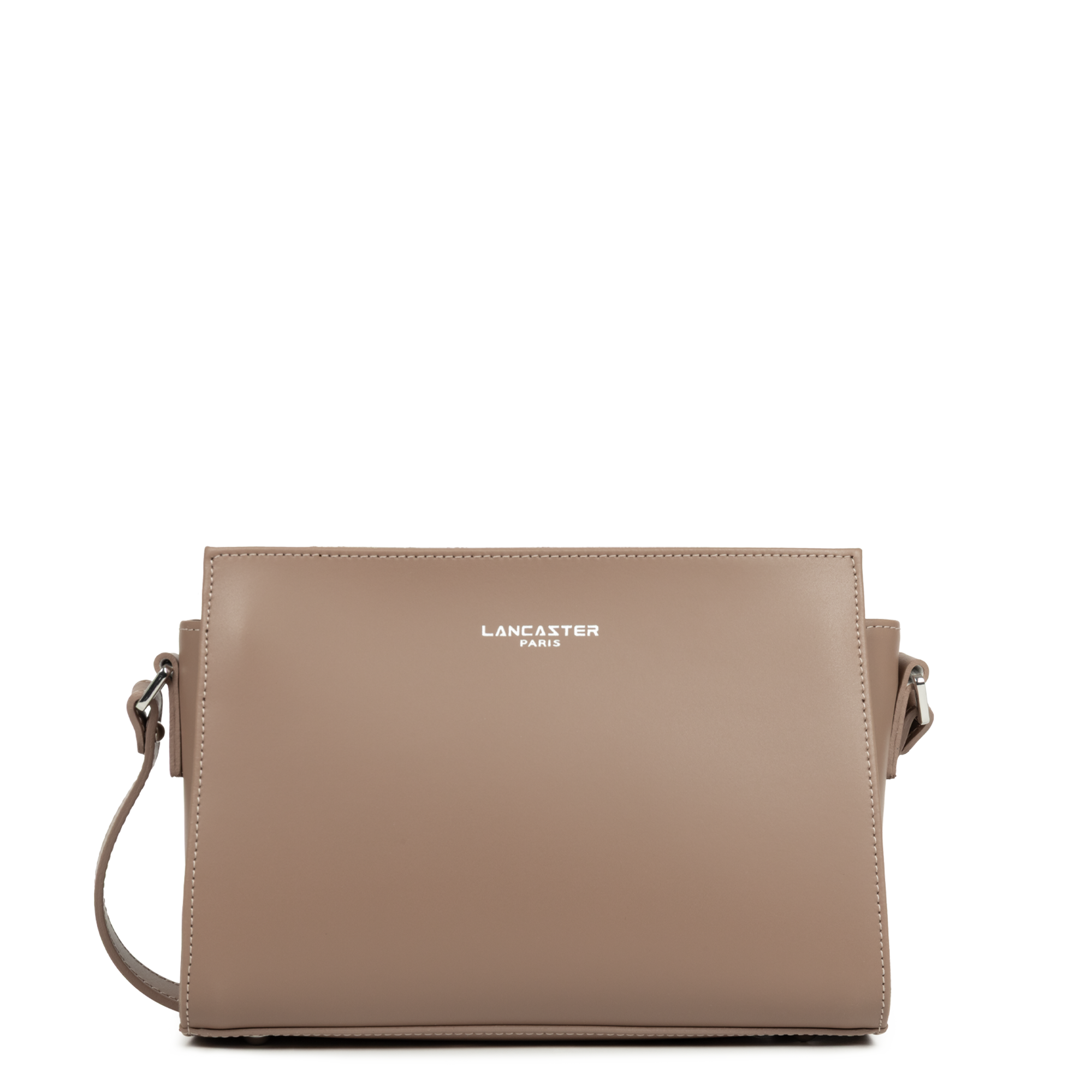 PETIT SAC TROTTEUR LANCASTER SMOOTH PRALINE 437-02 PRALINE www.solene-maroquinerie.fr
