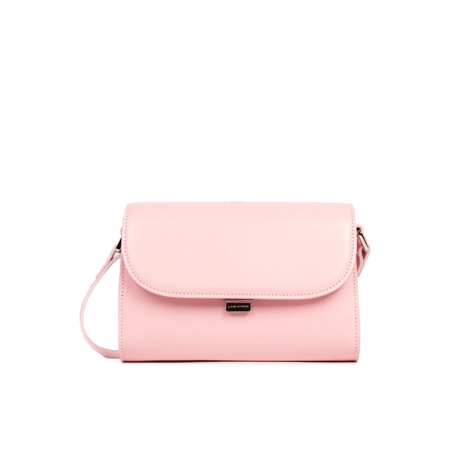 PETIT SAC TROTTEUR LANCASTER SUAVE EVEN ROSE FUMÉ 433-43 ROSEFUME www.solene-maroquinerie.fr