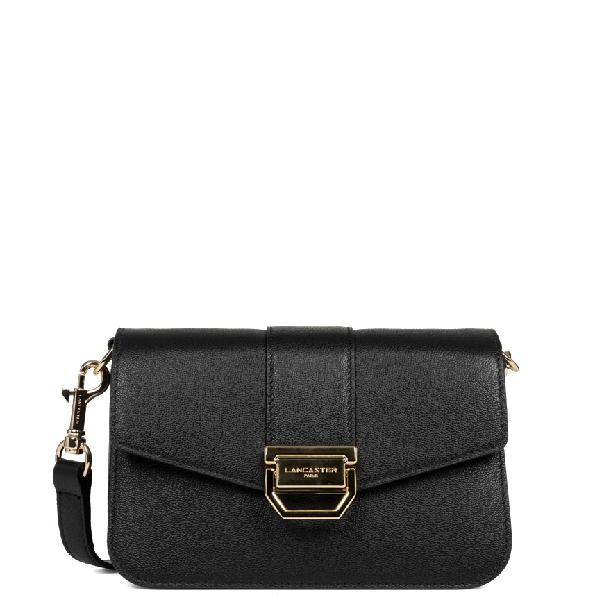 PETIT SAC TROTTEUR LANCASTER VALOR NOIR 480-020 NOIR www.solene-maroquinerie.fr