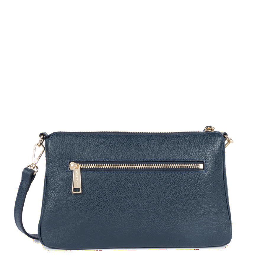 POCHETTE LANCASTER DUNE BLEU FONCÉ 529-91 BLEUFONC www.solene-maroquinerie.fr 3