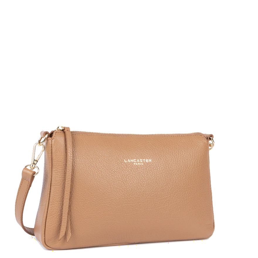 POCHETTE LANCASTER DUNE CAMEL 529-91 CAMEL www.solene-maroquinerie.fr 2