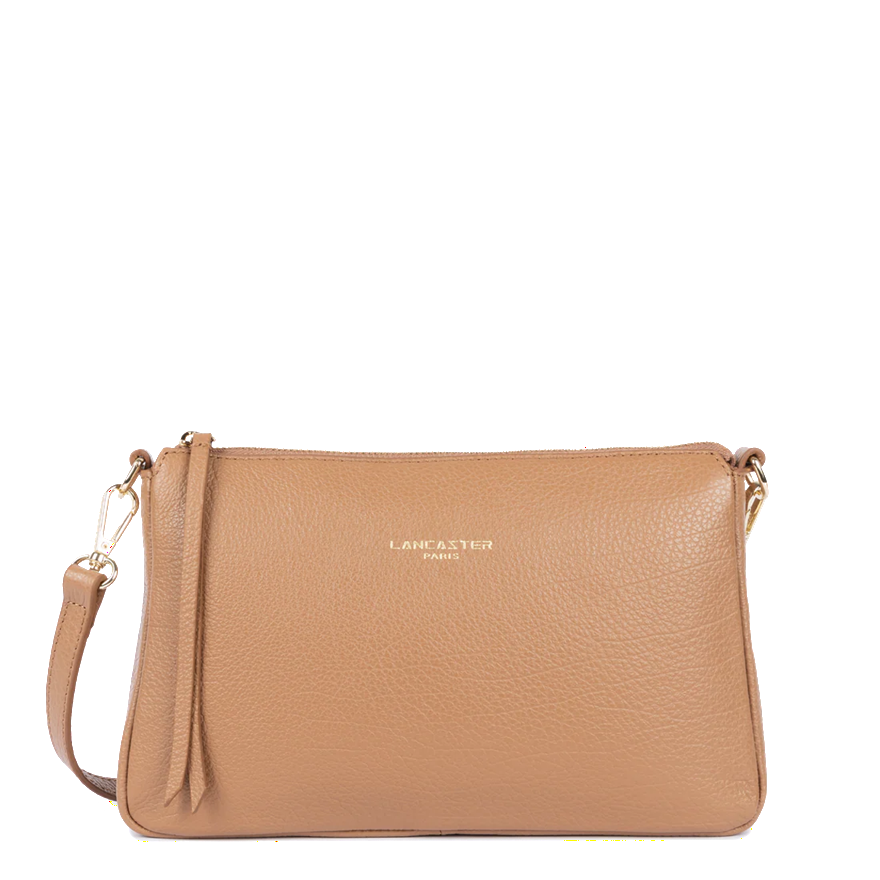 POCHETTE LANCASTER DUNE CAMEL 529-91 CAMEL www.solene-maroquinerie.fr