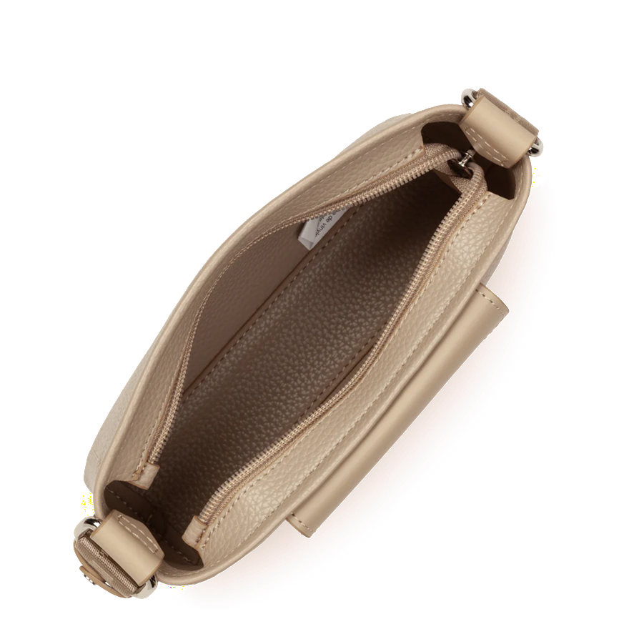 POCHETTE LANCASTER MAYA DOUBLE KBA BEIGE FONCE 517-104 BEIGEFONCE www.solene-maroquinerie.fr 4