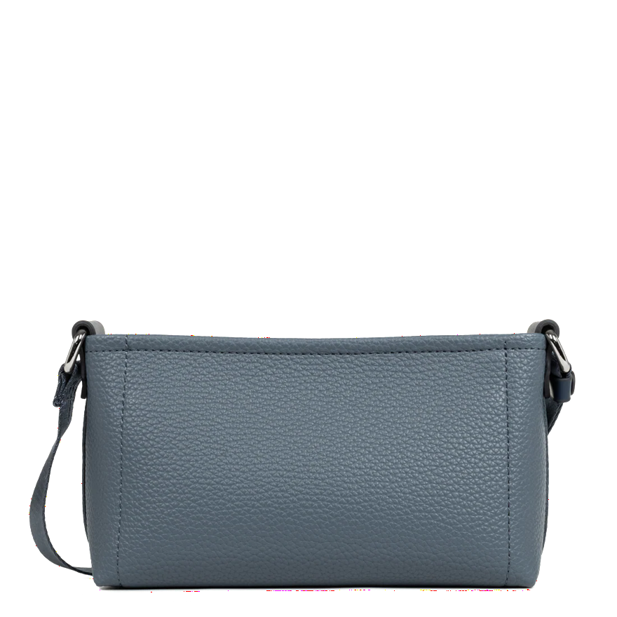 POCHETTE LANCASTER MAYA DOUBLE KBA BLEU GIVRE 517-104 BLEUGIVRE www.solene-maroquinerie.fr 3