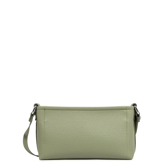 POCHETTE LANCASTER MAYA DOUBLE KBA BLEU OLIVE 517-104 OLIVE www.solene-maroquinerie.fr 3