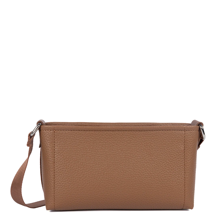POCHETTE LANCASTER MAYA DOUBLE KBA MOKA 517-104 MOKA www.solene-maroquinerie.fr 3