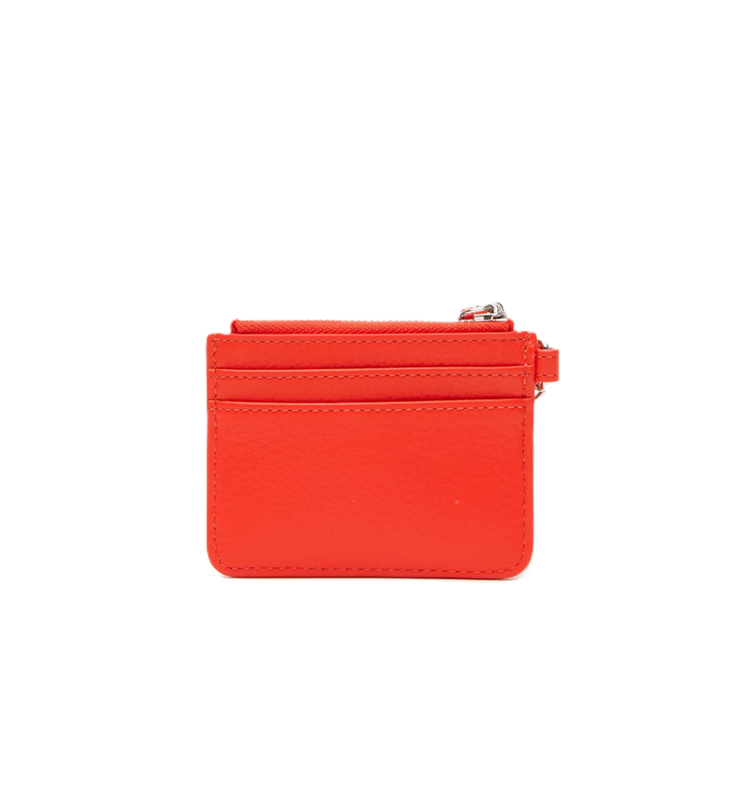 PORTE-CARTES AVEC MOUSQUETON EN CUIR GRAINÉ LACOSTE CORRIDA NF3935GZ L41 www.solene-maroquinerie.fr 3