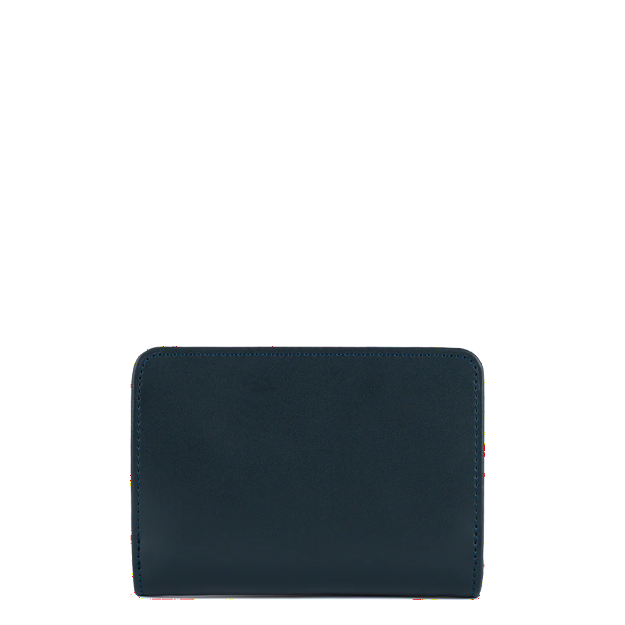 PORTEFEUILLE DOS A DOS LANCASTER SMOOTH BLEU FONCÉ ECRU 137-02 BLEUF_ECRU www.solene-maroquinerie.fr 2