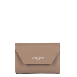 PORTEFEUILLE DOS A DOS LANCASTER SMOOTH PRALINE 137-02 PRALINE www.solene-maroquinerie.fr