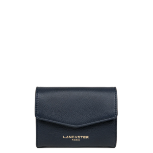 PORTEFEUILLE LANCASTER DUNE BLEU FONCÉ 129-19 BLEUFONC www.solene-maroquinerie.fr
