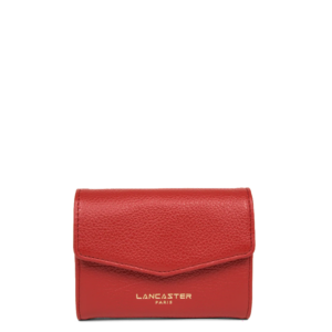 PORTEFEUILLE LANCASTER DUNE ROUGE 129-19 ROUGE www.solene-maroquinerie.fr