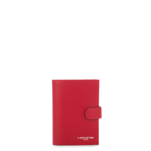 PORTEFEUILLE LANCASTER SMOOTH ROUGE 137-15 ROUGE www.solene-maroquinerie.fr
