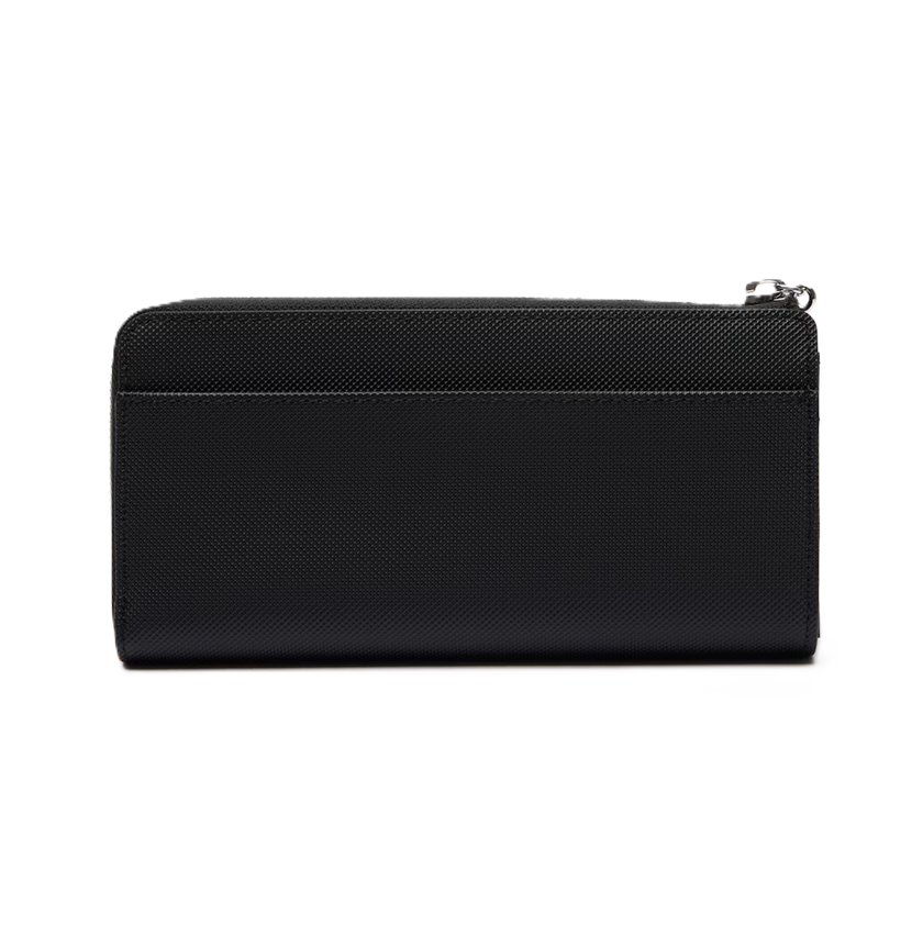 PORTEFEUILLE ZIPPÉ LACOSTE DAILY CITY NOIR NF4765DZ 000 www.solene-maroquinerie.fr 3