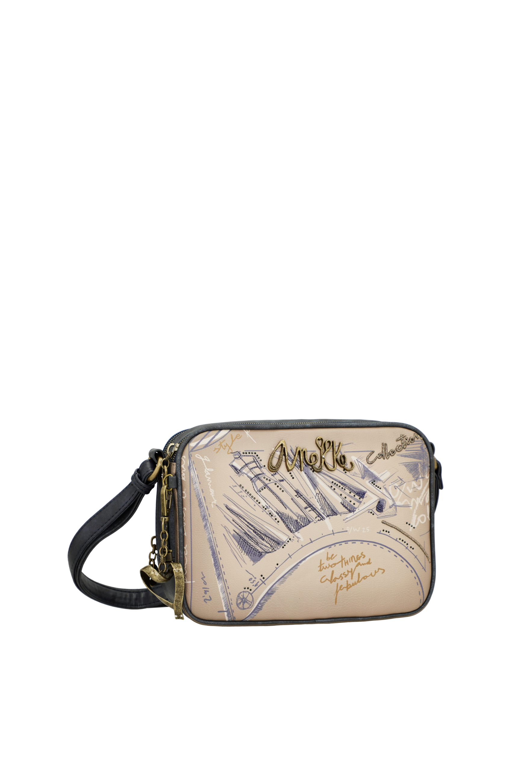 SAC A BANDOULIERE 2 COMPARTIMENTS ANEKKE STUDIO – Image 8
