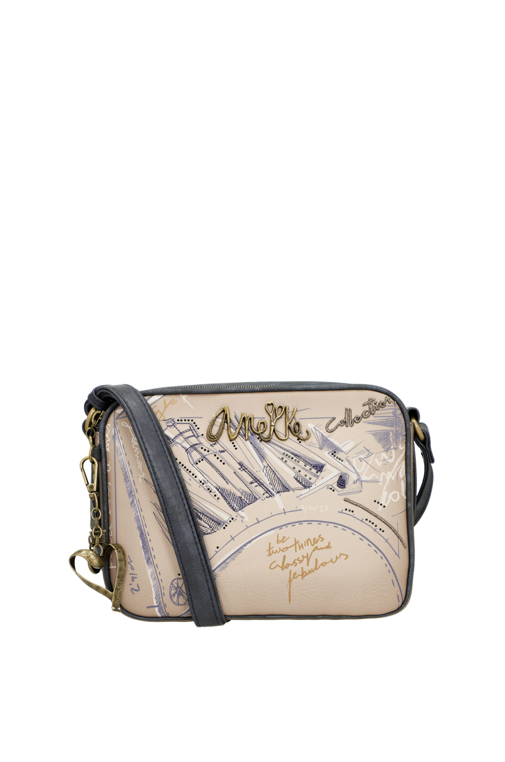 SAC A BANDOULIERE 2 COMPARTIMENTS ANEKKE STUDIO – Image 7