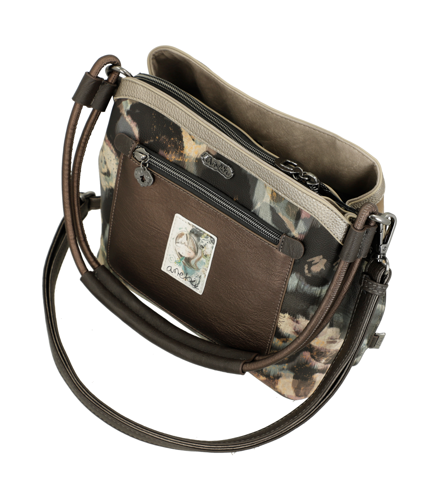 SAC A BANDOULIERE 3 COMPARTIMENTS ANEKKE MANIFESTO – Image 4