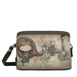 SAC A BANDOULIERE A 3 COMPARTIMENTS MOYEN ANEKKE REAL 41703-258 www.solene-maroquinerie.fr