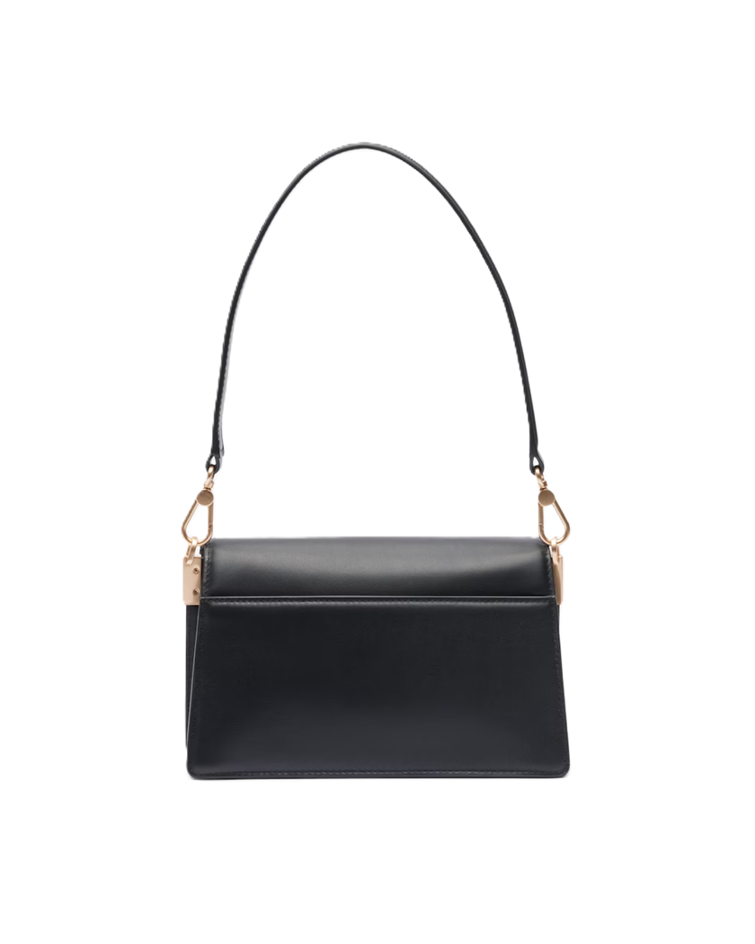 SAC A BANDOULIERE EN CUIR LACOSTE TENNIS BLISS NOIR NF5105IT 000 www.solene-maroquinerie.fr 3