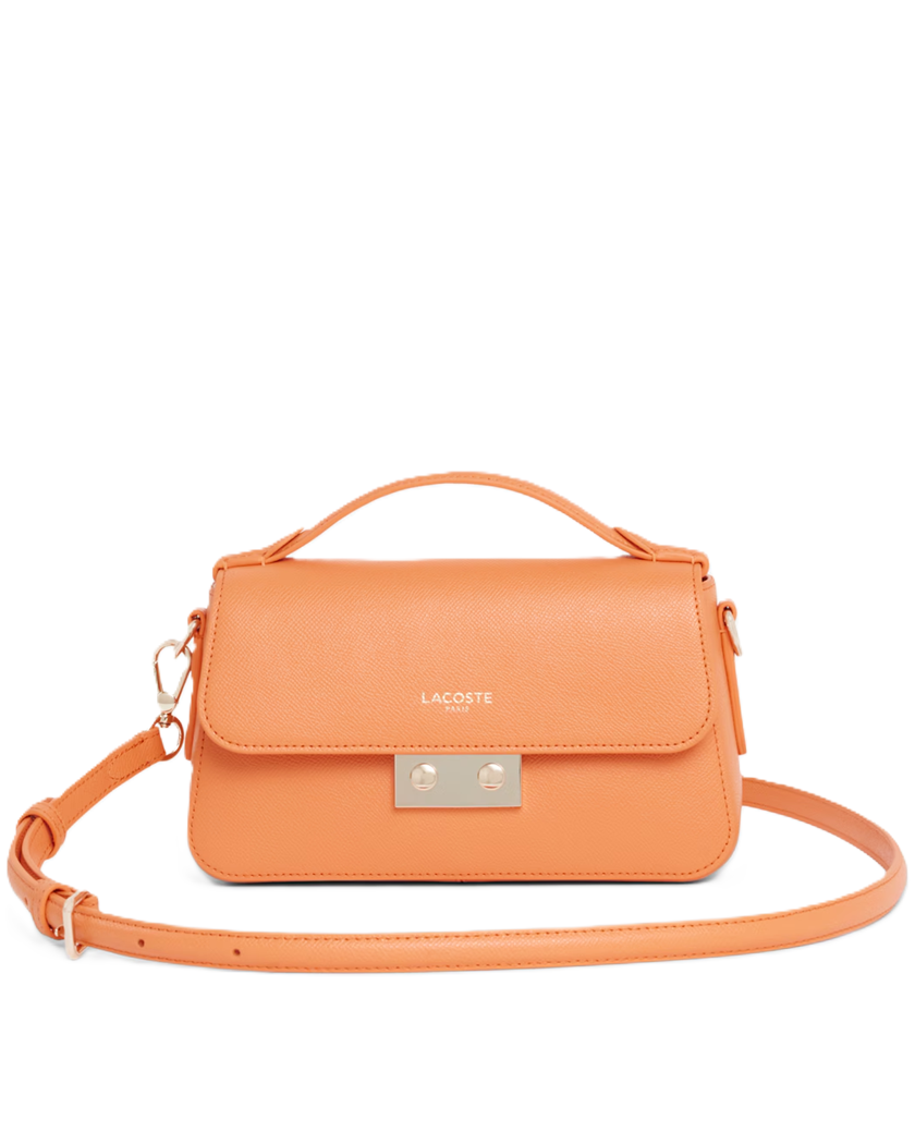 SAC A BANDOULIERE LACOSTE CHAMPS-ELYSÉES BLOSSOM NF5099PH N16 www.solene-maroquinerie.fr