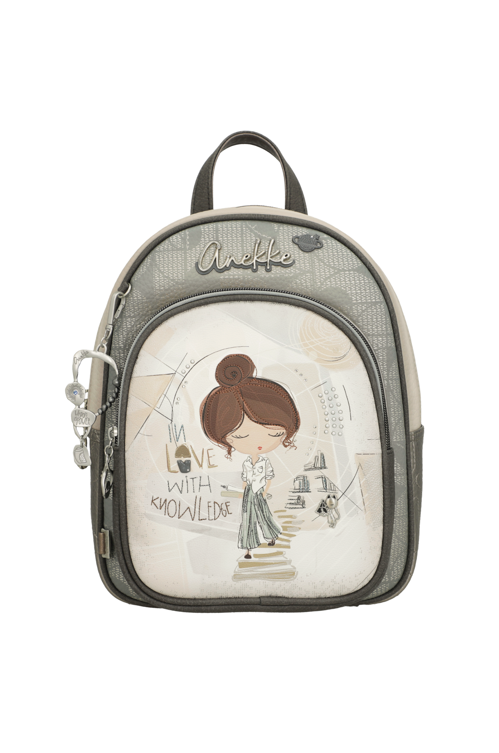 SAC A DOS A POCHE FRONTALE ANEKKE SOPHIA 42805-197 www.solene-maroquinerie.fr