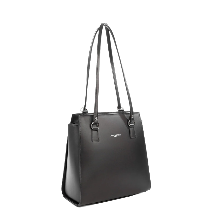 SAC A DOS MULTI-FONCTION LANCASTER SMOOTH NOIR 437-21 NOIR www.solene-maroquinerie.fr 2
